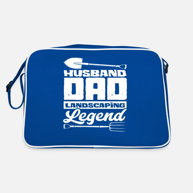 Landschaftsgärtner Ehemann Papa Retro Tasche