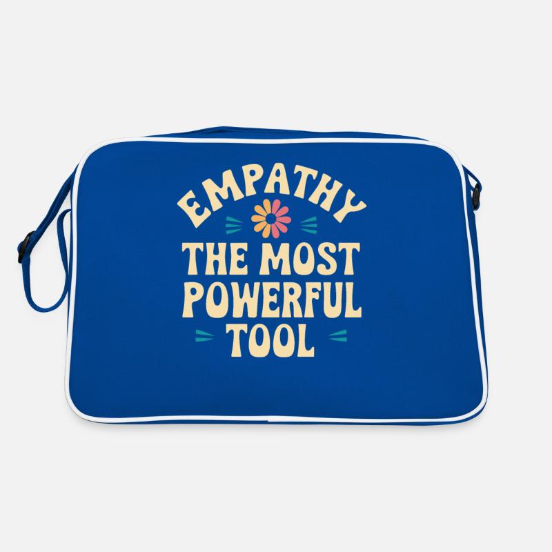 Empathie Das Mächtigste Werkzeug - Sozialarbeiter Retro Tasche