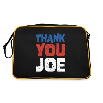 Merci Joe - Électeurs démocrates patriotes - Sac Retro - noir/or - Dos