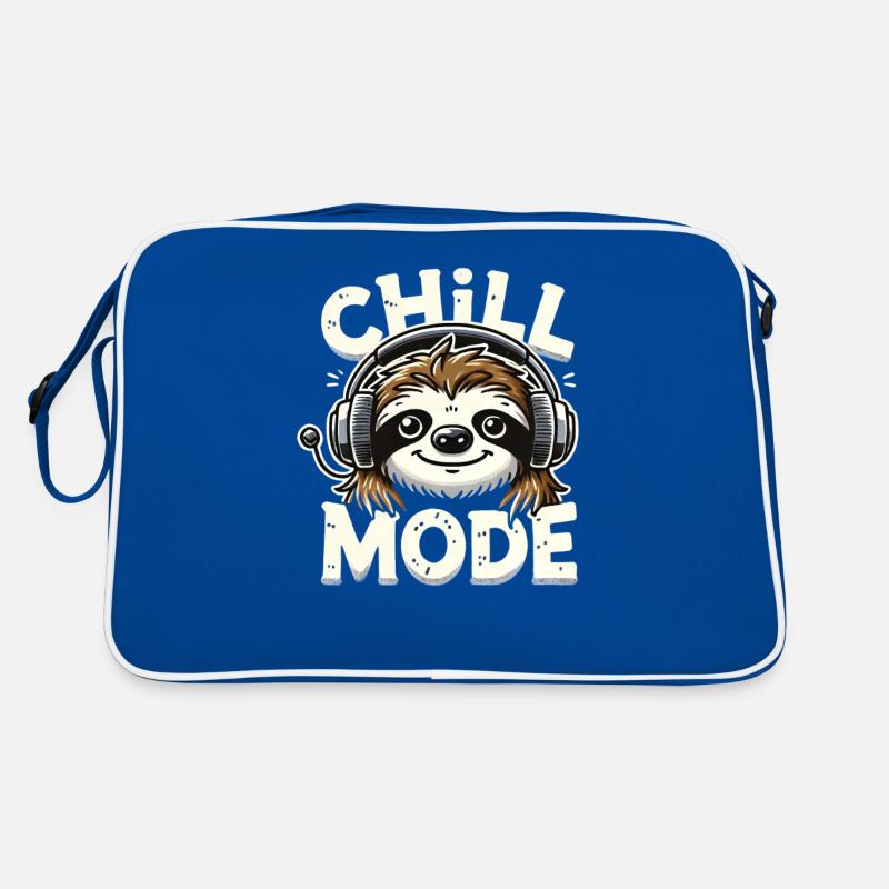 Sloth Chill Mode Relaxation Retro Bag