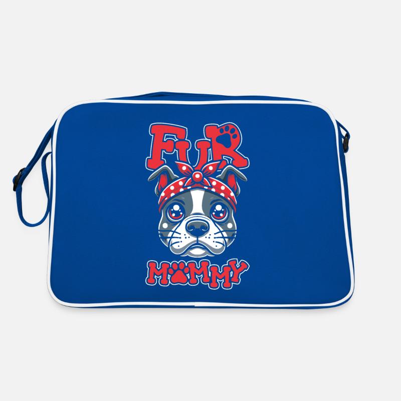 American Bully Maman Chien Maman Pour Maman Sac Retro