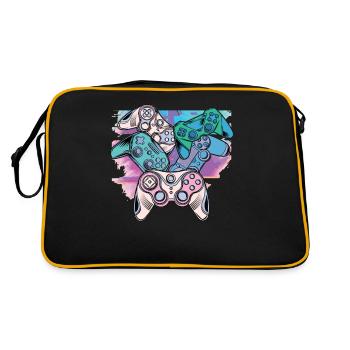 Play Controller Gaming Controller needed a - Retro Bag - black/gold - Back
