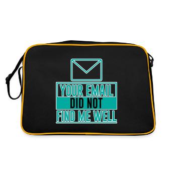 Votre email ne m’a pas trouvé bien 8 - Sac Retro - noir/or - Dos