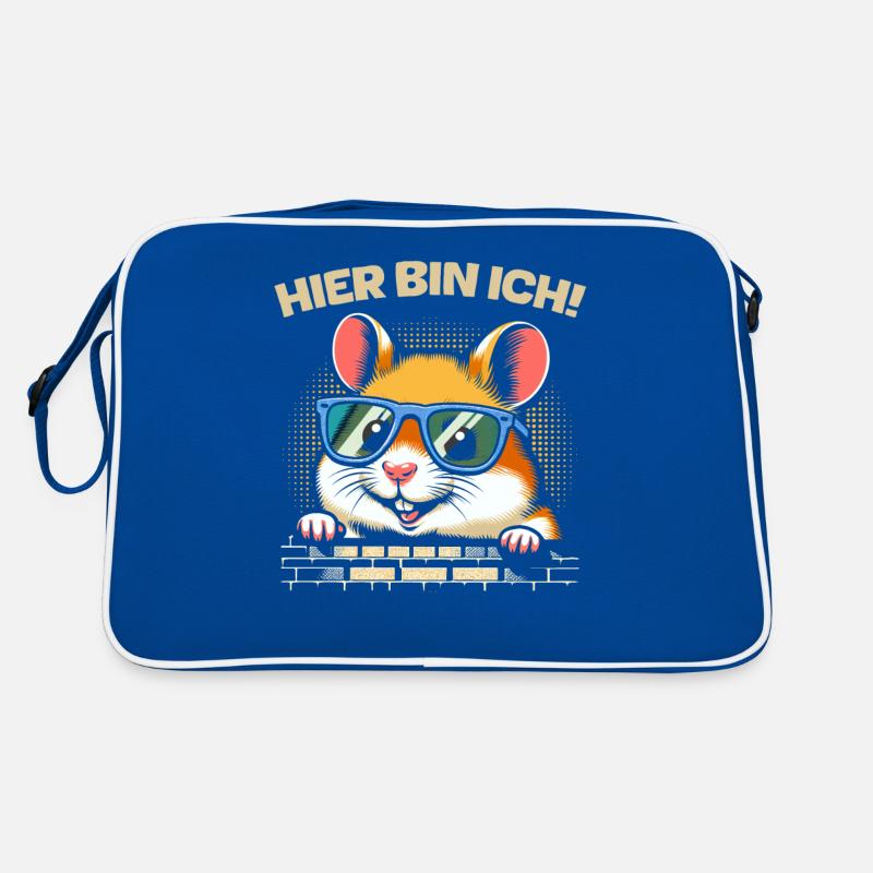 Here I am! Hamster Retro Bag