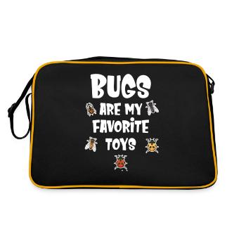 Sont mes jouets préférés - Sac Retro - noir/or - Dos