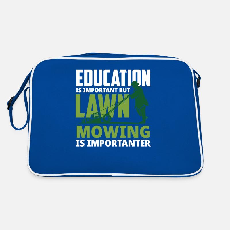 Landschaftsgärtner Bildung Retro Tasche