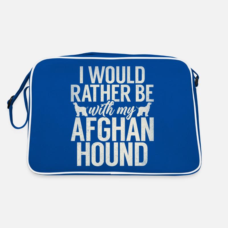 Afghan Hound Gifts Retro Tasche