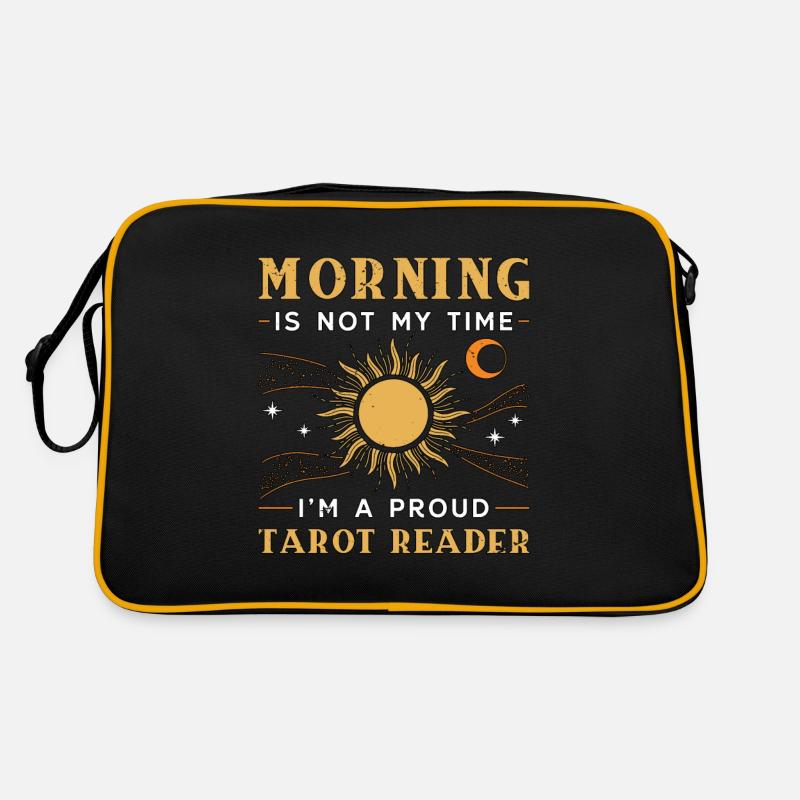 Tarot Reader Morning n’est pas mon heure Lecture de tarot Sac Retro