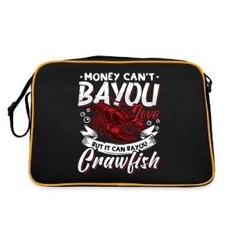 Écrevisses bouillir de l’argent ne peut pas Bayou Love Seafood Lover - Sac Retro - noir/or - Dos