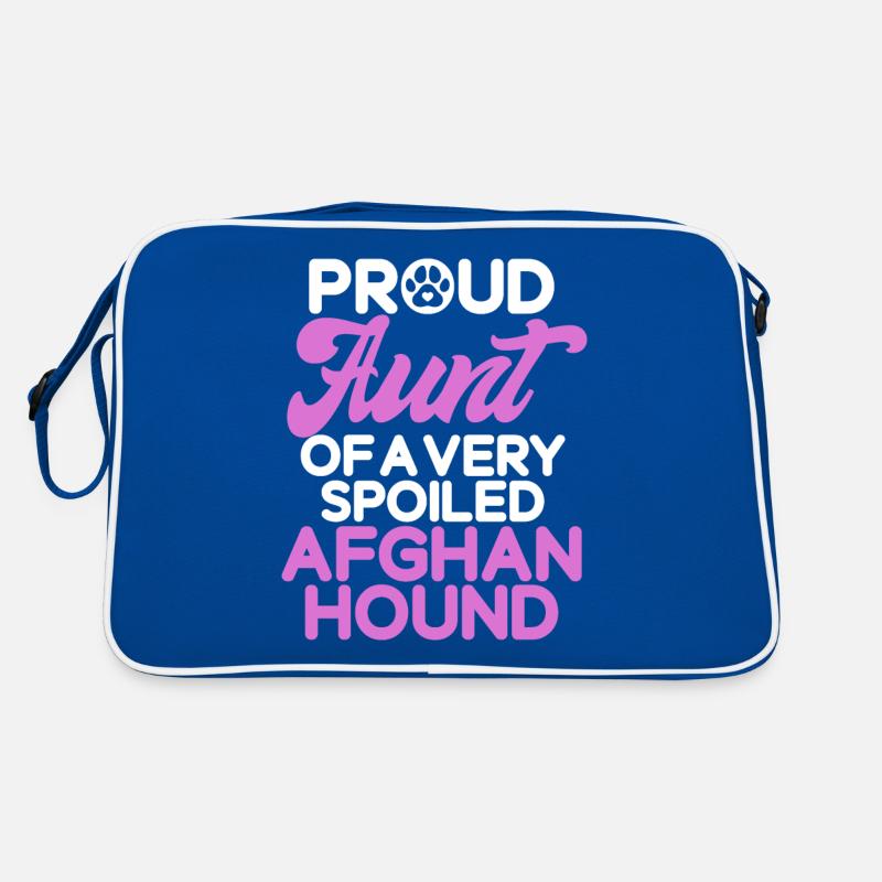 Afghan Hound Gifts Retro Tasche