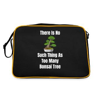 There are not too many bonsai trees. Mandala - Retro Bag - black/gold - Back