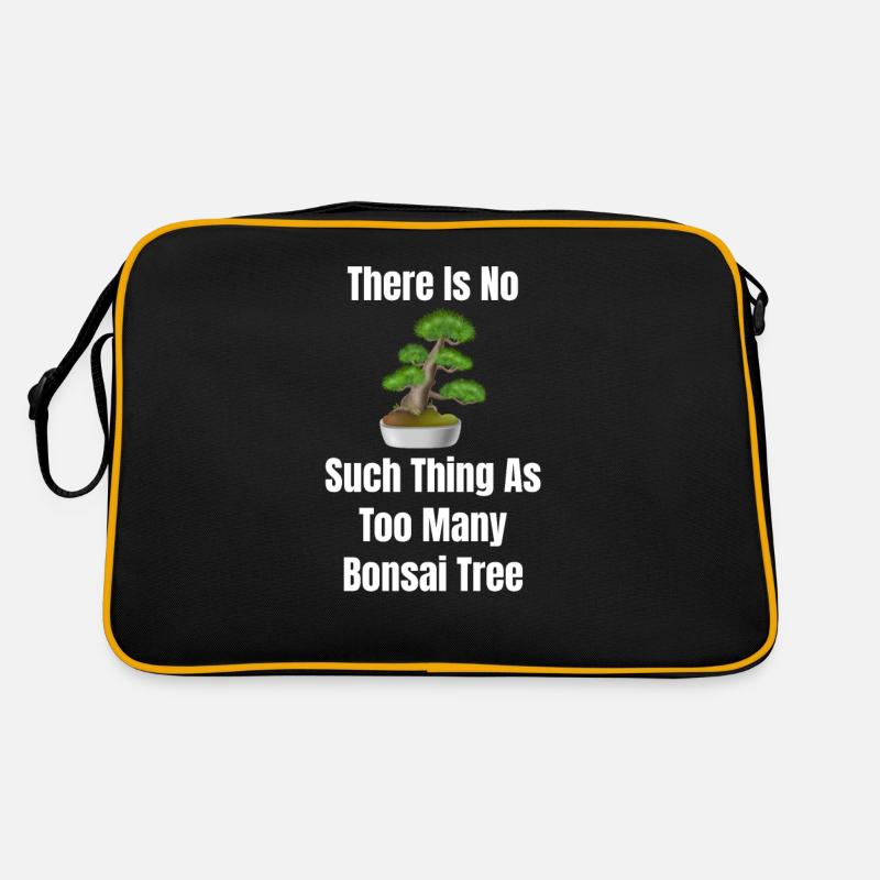 There are not too many bonsai trees. Mandala Retro Bag