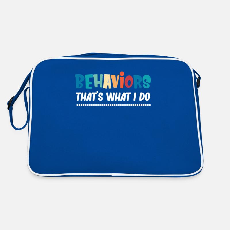 T Shirt for Beware Behaviors I Do, Retro Bag