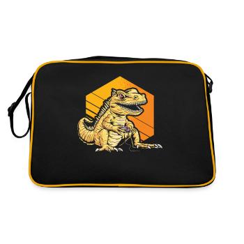 Manette de jeux Gaming Rex Dino avec manette - Sac Retro - noir/or - Dos