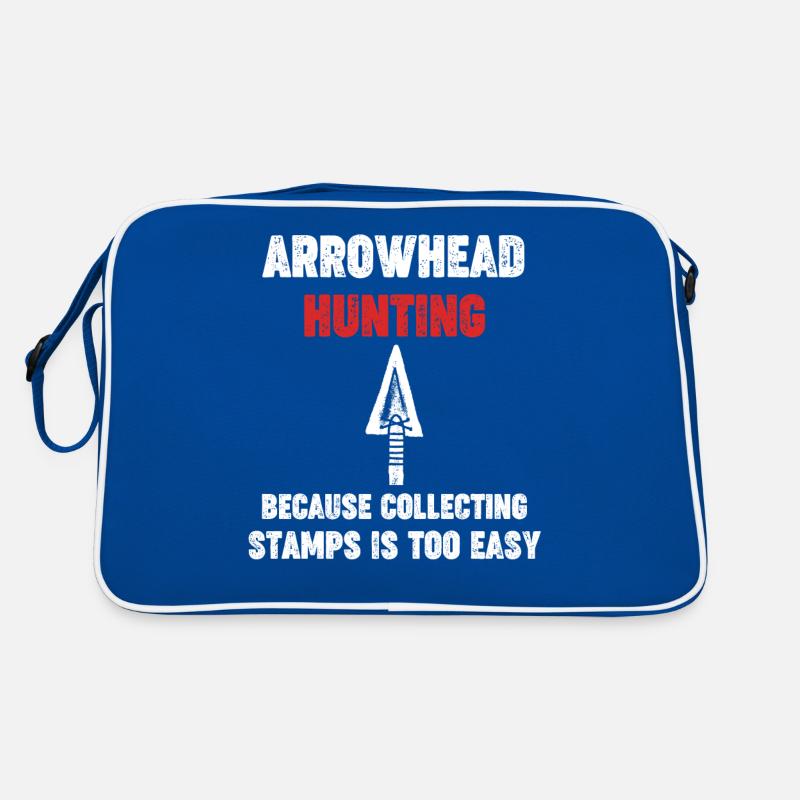 La chasse aux pointes de flèches, parce que la collecte des pointes de flèches Sac Retro