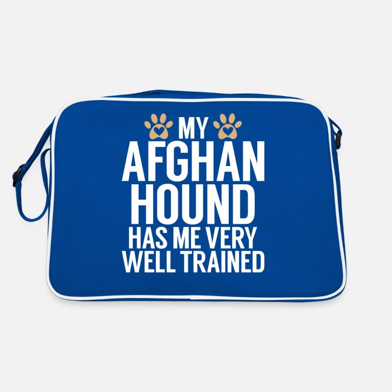 Afghan Hound Gifts Retro Tasche