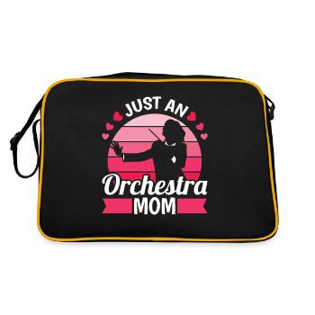 Orchester Mutter Juste une maman d’orchestre - Sac Retro - noir/or - Dos