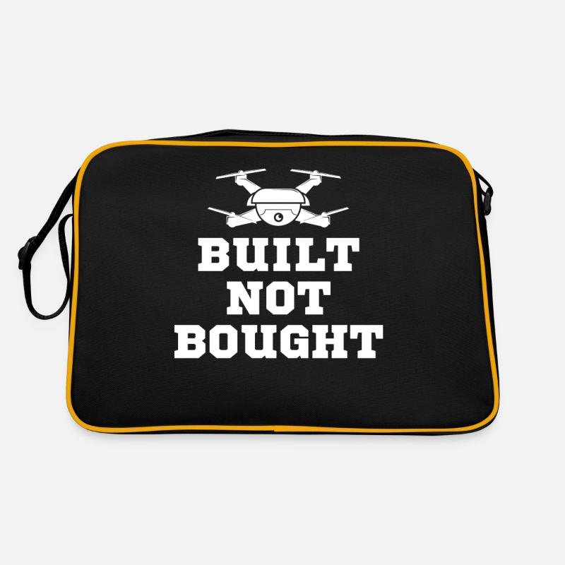Built, not bought. Funny Drone, Flying Retro Bag