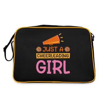 Cheerleader Cheerleading - Retro Bag - black/gold - Back