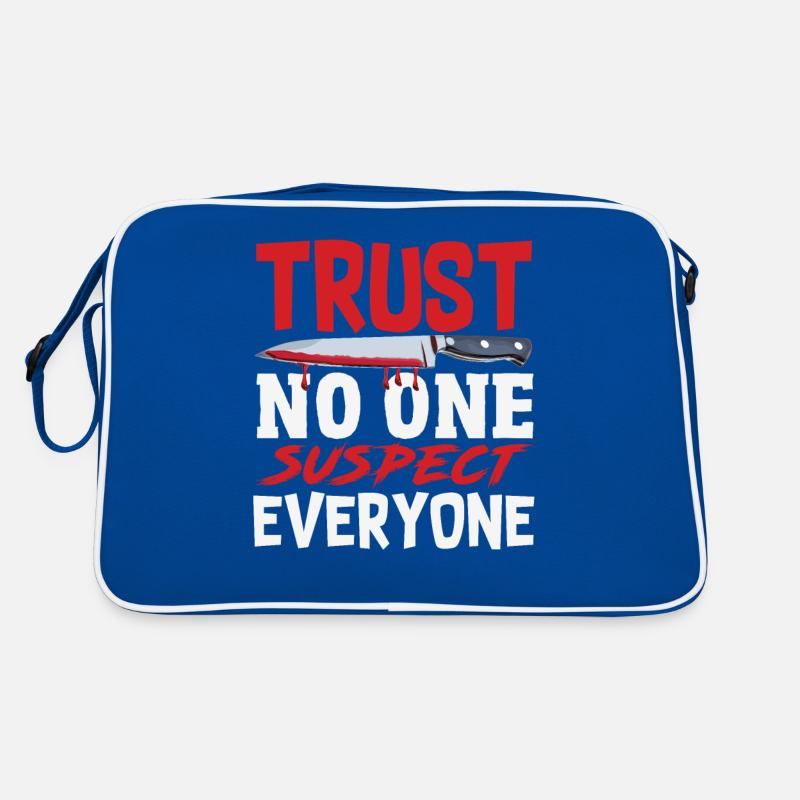 Krimidinner, Krimi-dinner Retro Tasche