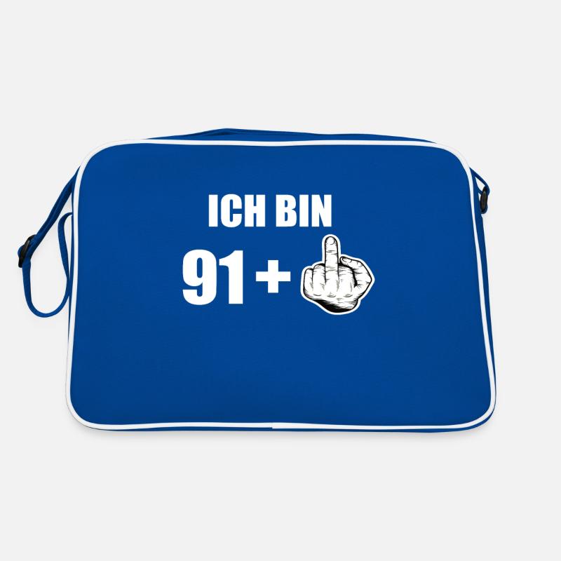 92 Geburtstag Retro Tasche