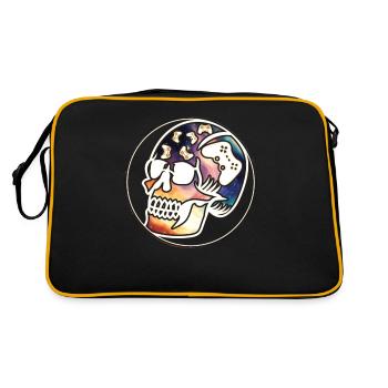 Play Controller Gaming Skull Controller - Sac Retro - noir/or - Dos