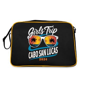 Voyage entre filles à Cabo San Lucas 2024 (Garantie du prix le plus bas) - Sac Retro - noir/or - Dos