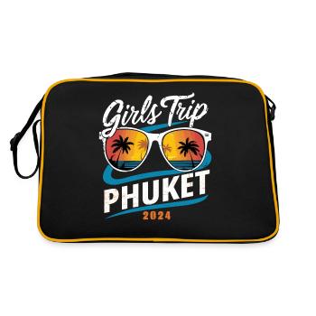 Girls Trip Phuket 2024 - Retro Bag - black/gold - Back