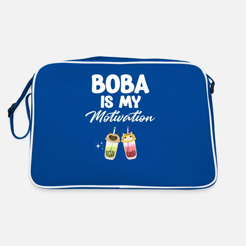 Boba est ma source de motivation Bulle Japon K-pop Sac Retro