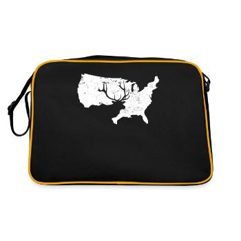 Chasse à l’échelle Chasse au chasseur d’écailles - Sac Retro - noir/or - Dos