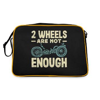 Funny Bike Sport Cyclisme Vélo couché - Sac Retro - noir/or - Dos
