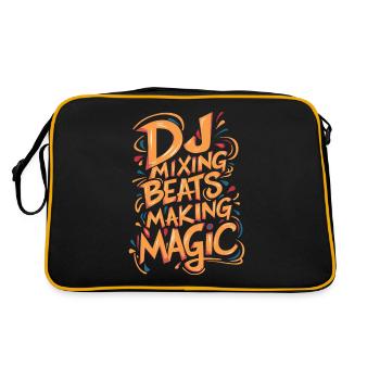 DJ mixage Beats Making Magic - Sac Retro - noir/or - Dos