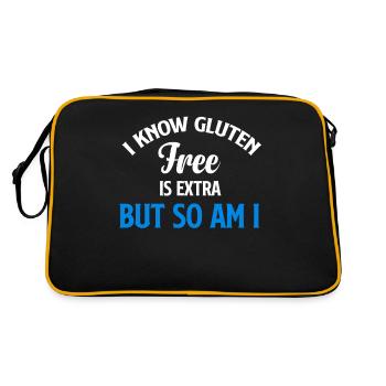 I know that gluten-free is extra, but I'm - Retro Bag - black/gold - Back
