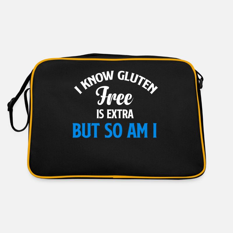 Ich Weiß, Dass Glutenfrei Extra Ist, Aber Ich Bin Retro Tasche