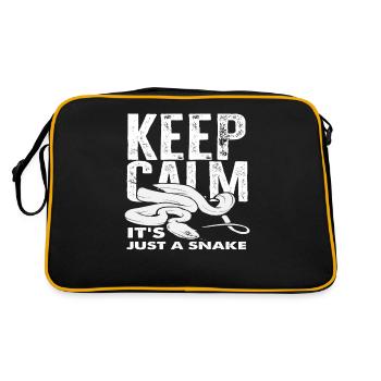 Snake Snake Owner - Retro Bag - black/gold - Back