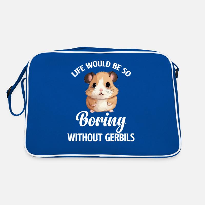 Sans les gerbilles, la vie serait si ennuyeuse. Cela Sac Retro