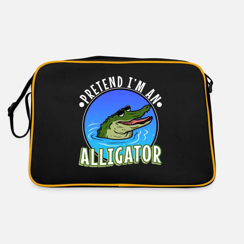 Fais semblant d’être un alligator Sac Retro