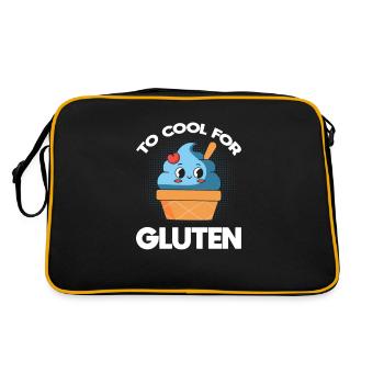Pour refroidir pour le gluten - Sac Retro - noir/or - Dos