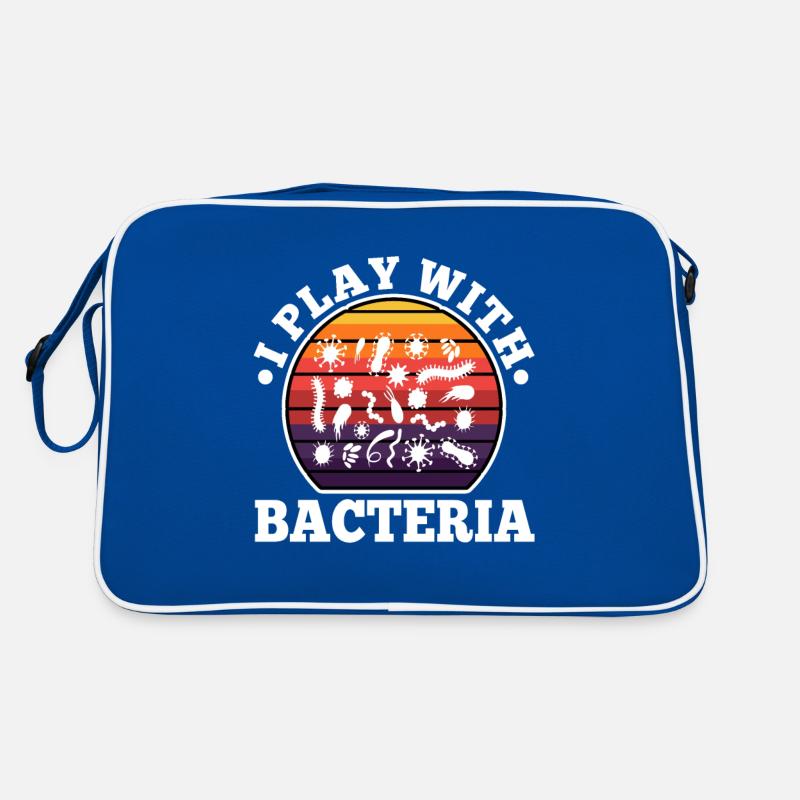I play with bacteria Retro Bag