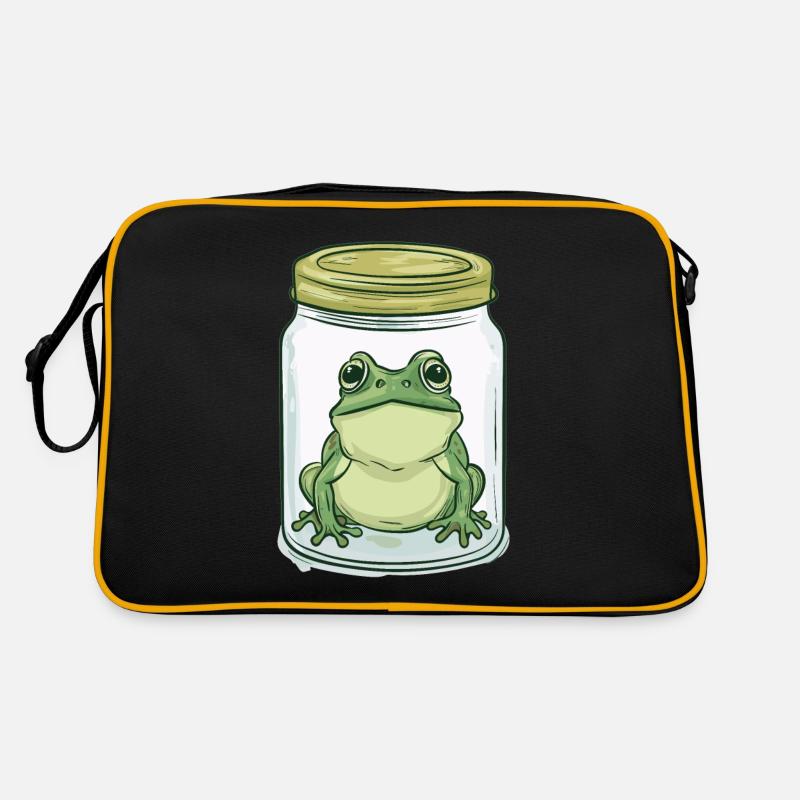 Frogs Catch Frog Hunter Frog Catcher Retro Bag