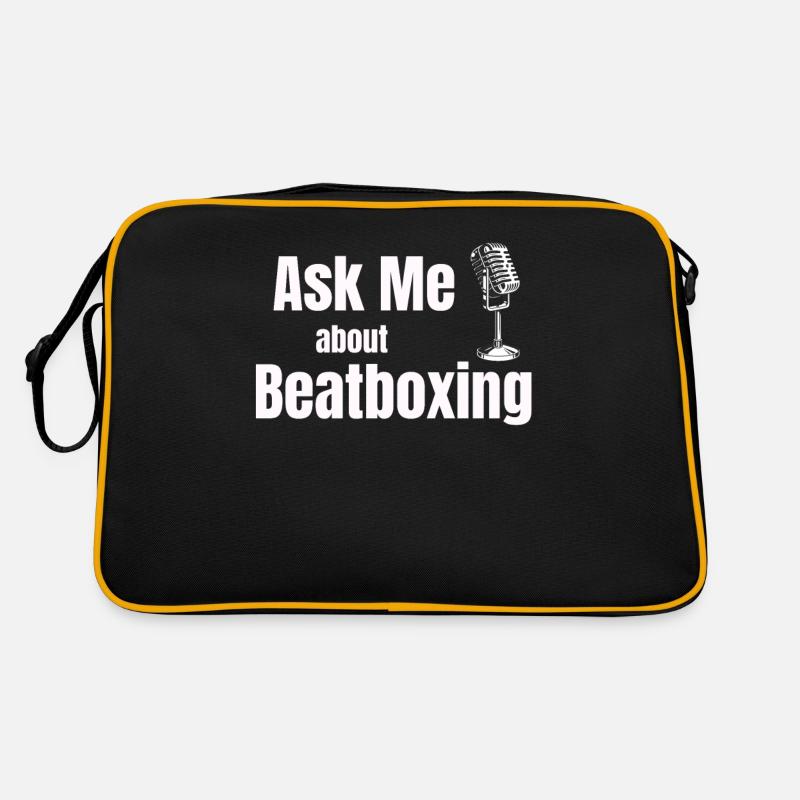 Ask me about beatboxing. Jollier Retro Bag