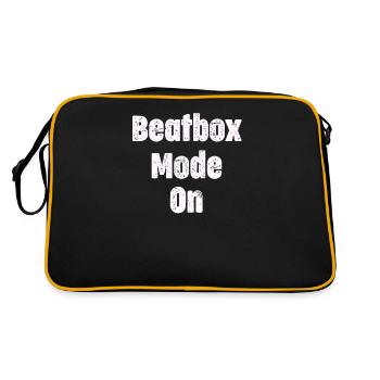 Mode beatbox dans le beatboxing, les batteurs, - Sac Retro - noir/or - Dos
