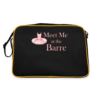 Meet Me At The Barre Ballet Girl Theatrical - Sac Retro - noir/or - Dos