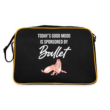 Today’s Good Mood est commandité par Ballet - Sac Retro - noir/or - Dos
