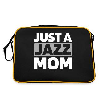 Musique jazz juste une maman jazz - Sac Retro - noir/or - Dos