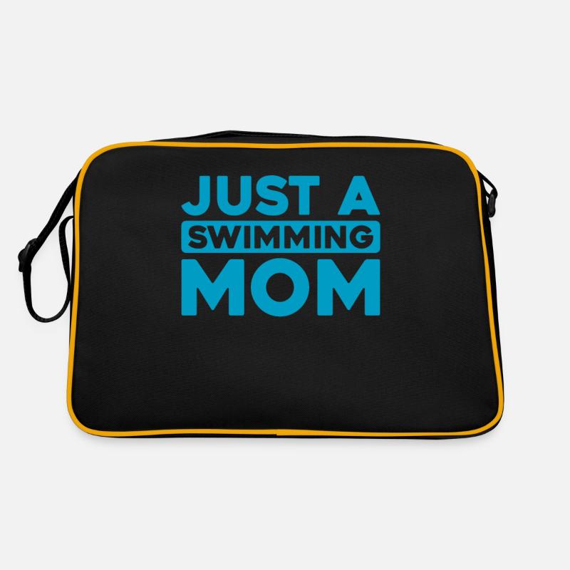 Nageur nageur juste une maman nageuse Sac Retro