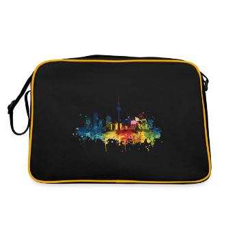 Sauter - Sac Retro - noir/or - Dos