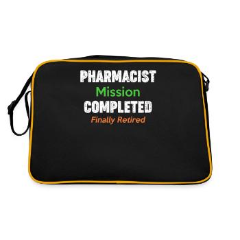 Mission pharmacienne terminée, Propofol - Sac Retro - noir/or - Dos