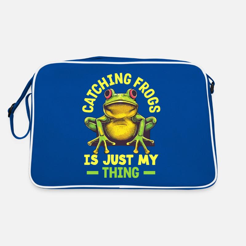 Amphibious Frog Hunter Enthusiast Frog Retro Bag