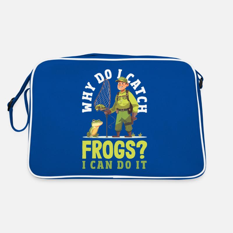 Amphibious Frog Hunter Enthusiast Frog Retro Bag
